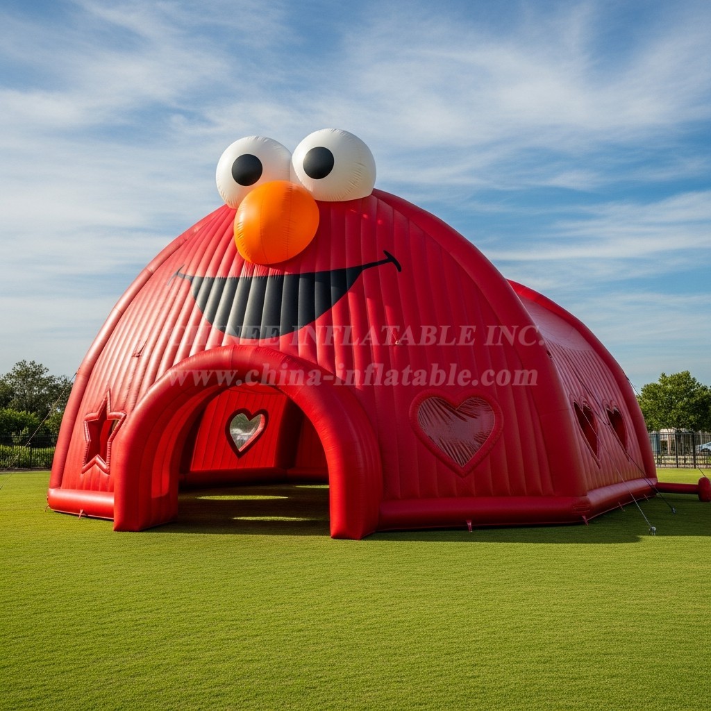 Tent1-6149 Elmo Theme Inflatable Tent