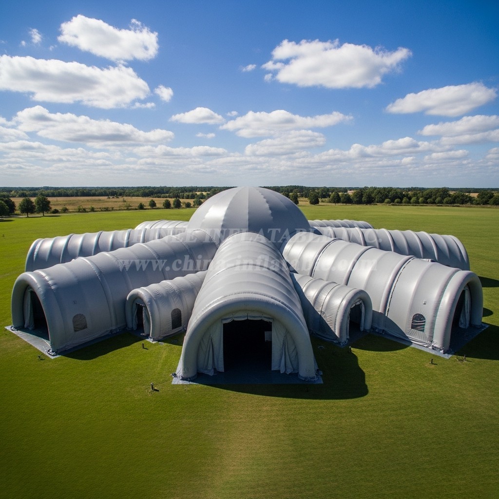 Tent1-6203 Modular Multi-Tunnel Inflatable Dome Tent