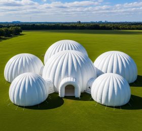Tent1-6213 Giant White Inflatable Dome