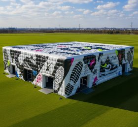 Tent1-6364 Black White Grey Inflatable S...