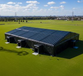 Tent1-6473 Pure Black Inflatable Tent