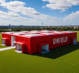 Tent1-6520 Red White Inflatable Pavilion