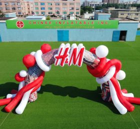 Arch3-121 H&M Advertising Inflatable Arc...