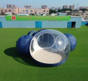 Tent1-5047C Dark Blue Inflatable Bubble ...