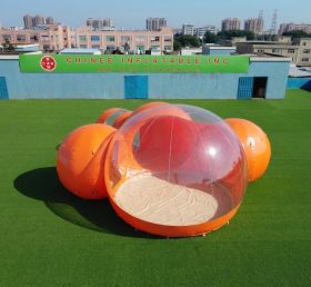 Tent1-5047I Orange Inflatable Bubble Ten...