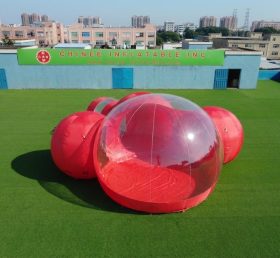 Tent1-5047M Red Inflatable Bubble Tent