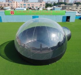 Tent1-5046A Black Inflatable Bubble Tent