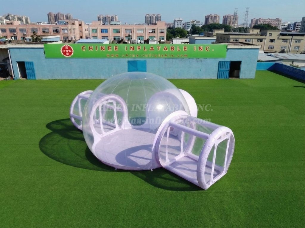 Tent1-5048F Lavender Inflatable Bubble Tent