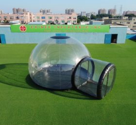 Tent1-5044A Black Inflatable Bubble Tent