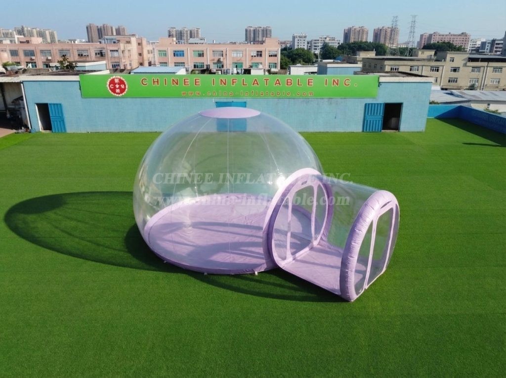 Tent1-5044F Lavender Inflatable Bubble Tent