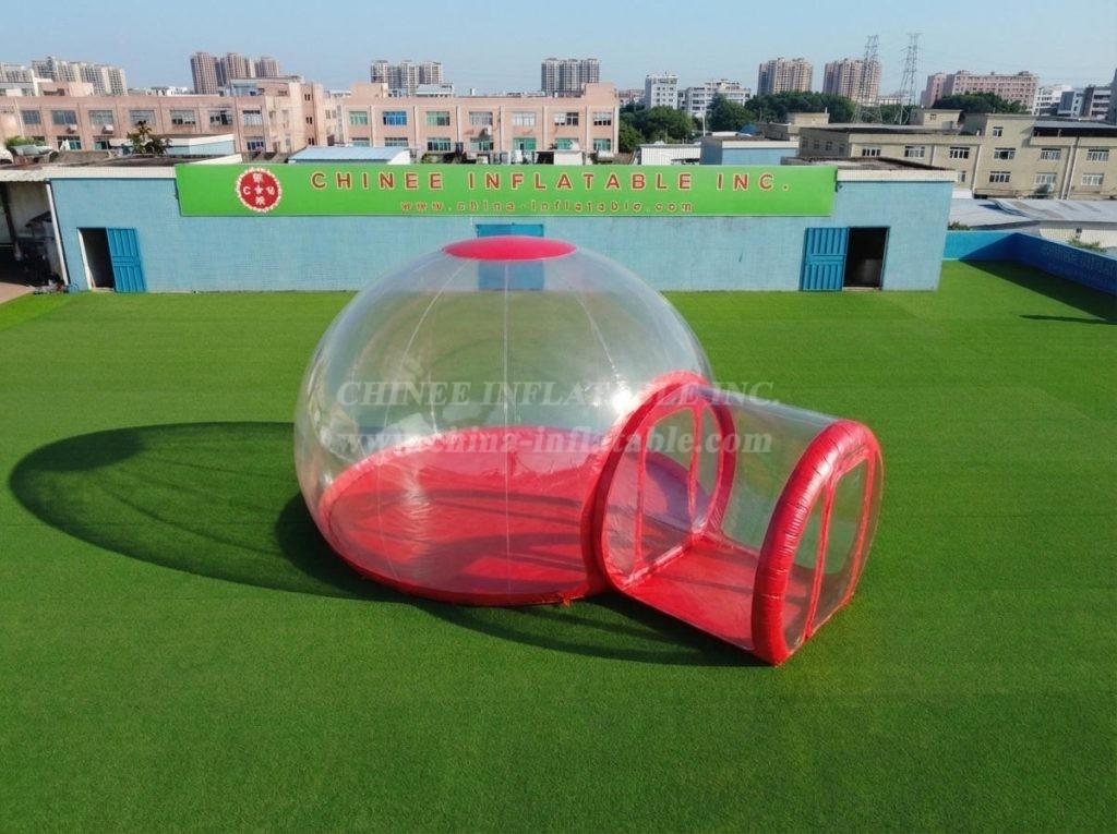 Tent1-5044M Red Inflatable Bubble Tent