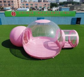Tent1-5043K Pink Inflatable Bubble Tent