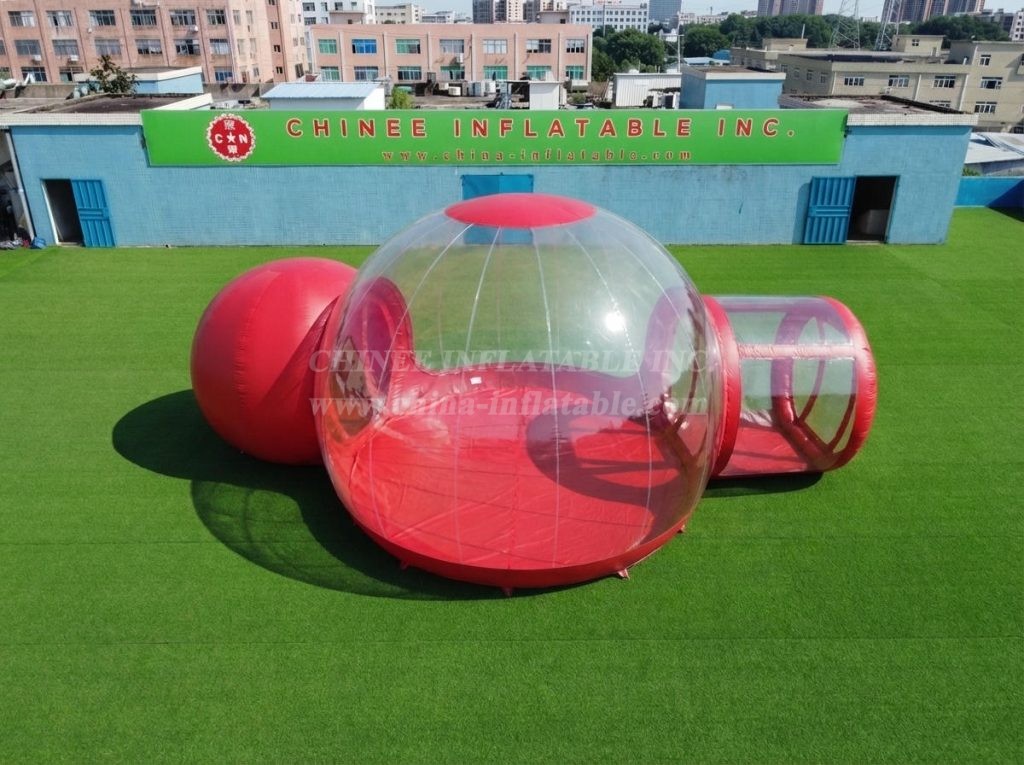 Tent1-5043M Red Inflatable Bubble Tent