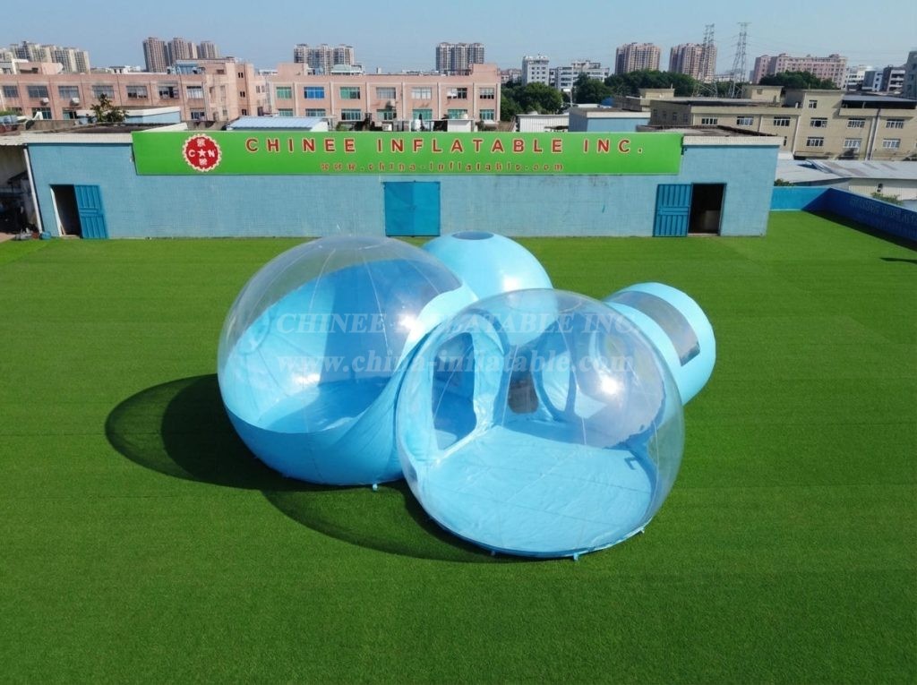 Tent1-5042N Sky Blue Inflatable Bubble Tent
