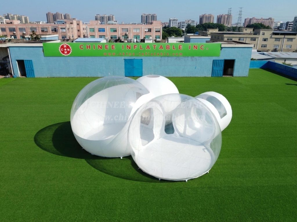 Tent1-5042 White Inflatable Bubble Tent