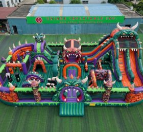 GF3-614 Monster Theme Inflatable Park