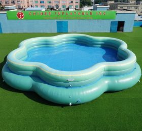 Pool4-040 Irregular Shaped Inflatable Po...