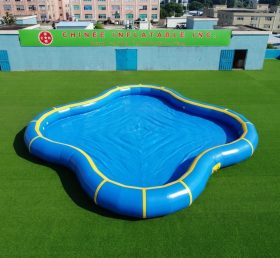 Pool4-050 Irregular Shaped Inflatable Po...