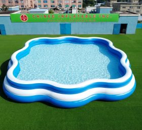 Pool4-054 Irregular Shaped Inflatable Po...