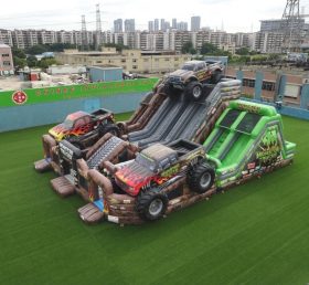 T6-6854 Monster Trucks Theme Inflatable ...